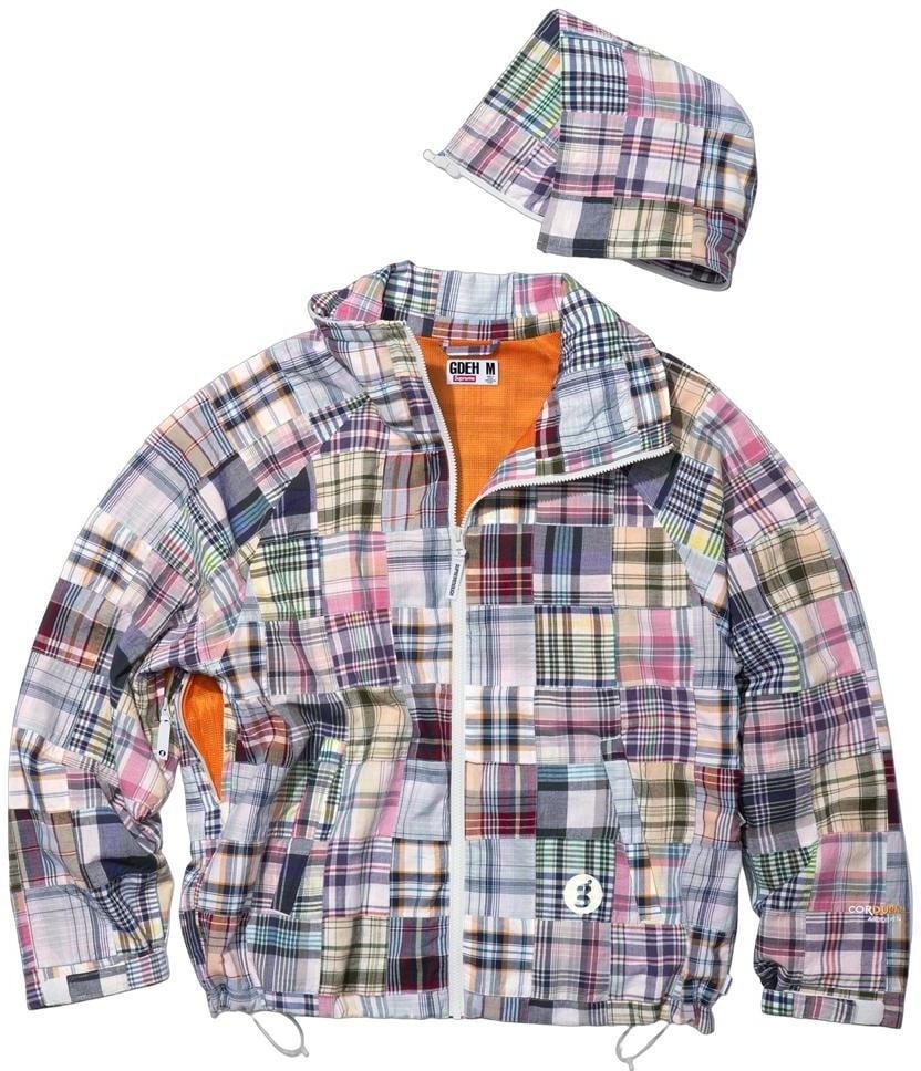 Supreme®/GOODENOUGH Patchwork Madras Hooded Jacket view 15